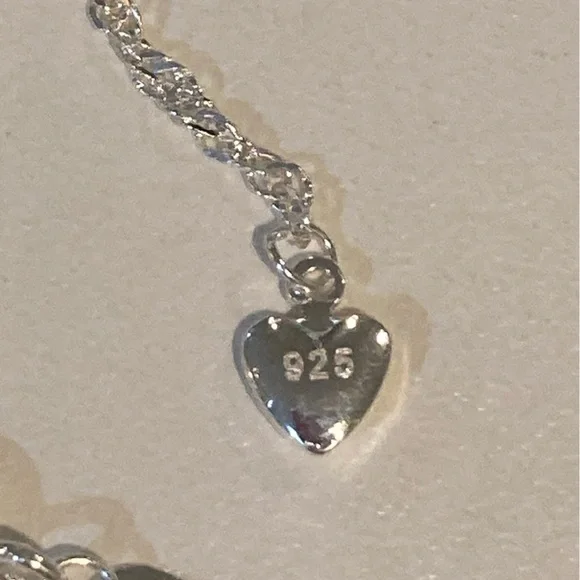 Silver Heart Pendant Necklace - Picture 3 of 6